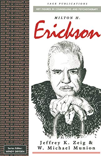 Milton H Erickson (Key Figures in Counselling and Psychotherapy series) Cover