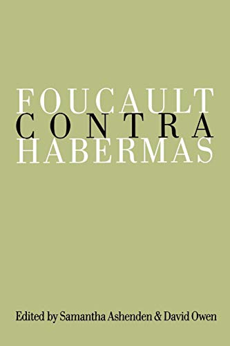 Foucault contra Habermas Cover