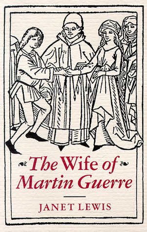 The wife of Martin Guerre. Cover