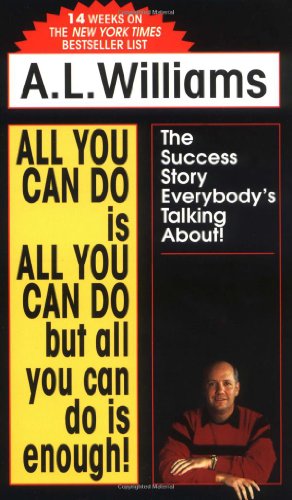 All you can do is all you can do, but all you can do is enough! Cover