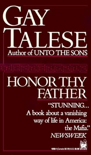 Honor Thy Father Cover