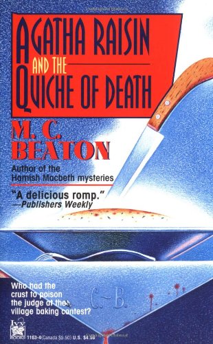 Agatha Raisin and the quiche of death Cover