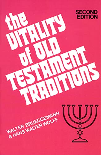 The vitality of Old Testament traditions Cover