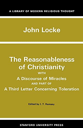 The reasonableness of Christianity Cover