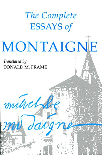 The Complete Essays of Montaigne Cover