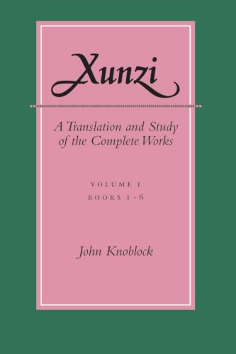 Xunzi: A Translation and Study of the Complete Works Cover