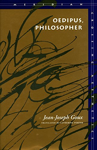 Oedipus, philosopher Cover