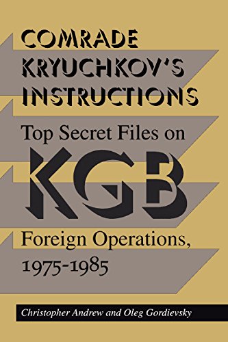 Comrade Kryuchkov's instructions Cover