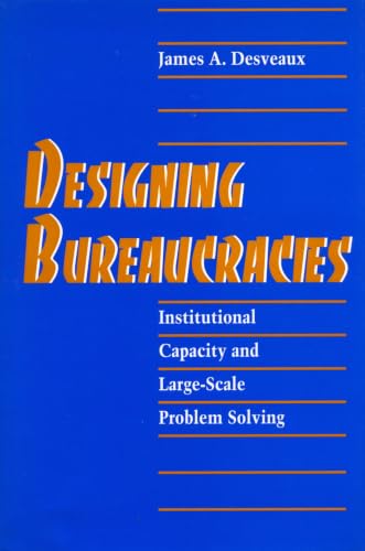 Designing bureaucracies Cover