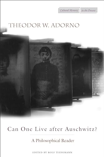 Can One Live After Auschwitz? Cover