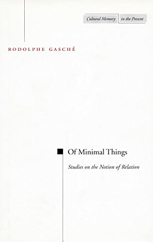 Of minimal things Cover