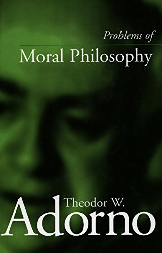 Problems of moral philosophy Cover