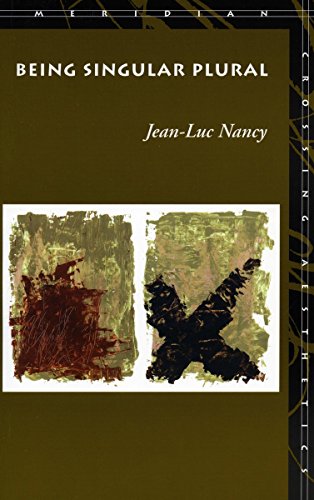 Being Singular Plural (Meridian: Crossing Aesthetics) Cover