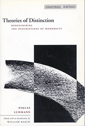 Theories of Distinction Cover