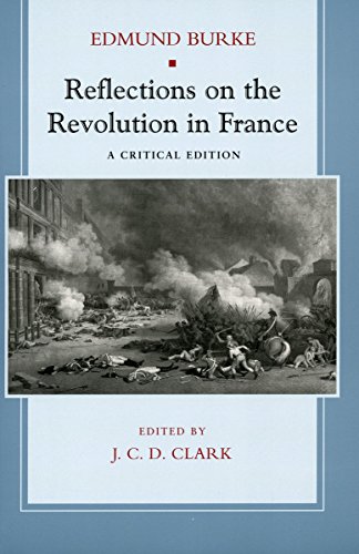 Reflections on the Revolution in France Cover