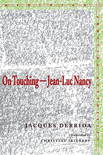 On Touching-Jean-luc Nancy Cover