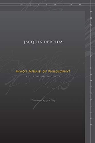 Who's afraid of philosophy? Cover