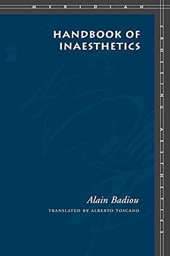 Handbook Of Inaesthetics Cover