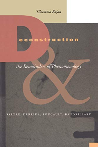 Deconstruction and the Remainders of Phenomenology Cover