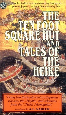 The ten foot square hut, and Tales of the Heike Cover