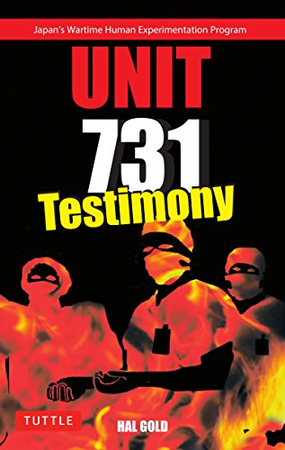 Unit 731 testimony Cover