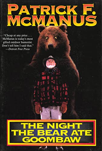 The night the bear ate Goombaw Cover