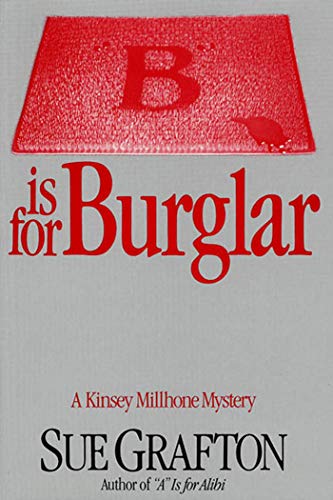 B is for Burglar (Kinsey Millhone, #2) Cover