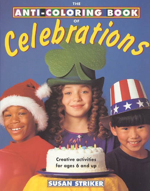 The Anti-Coloring Book of Celebrations Cover