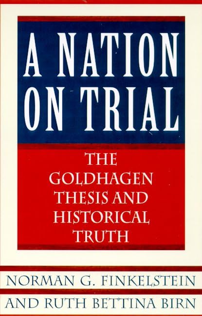 A nation on trial Cover