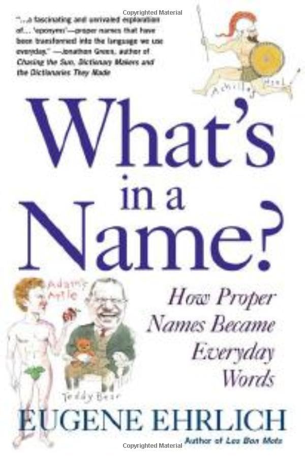 What's in a Name? Cover