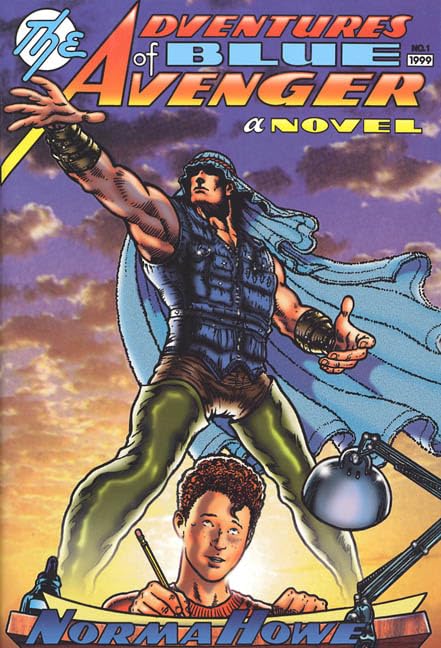 The adventures of Blue Avenger Cover