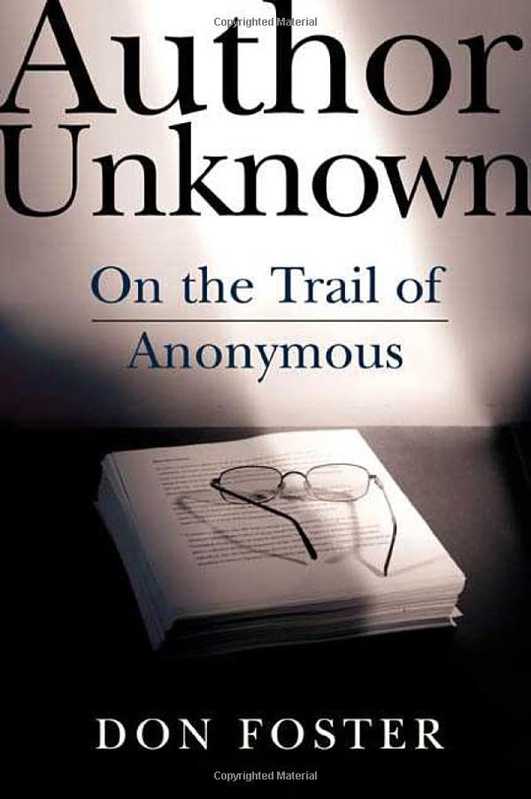 Author unknown Cover
