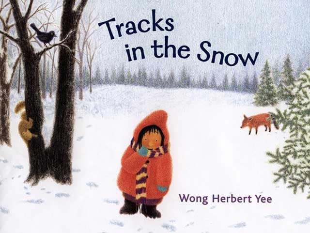 Tracks in the snow Cover