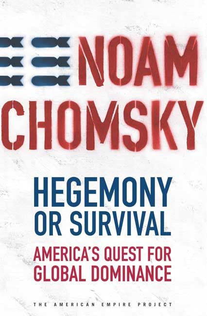 Hegemony or survival Cover