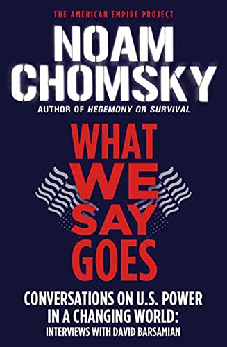 What we say goes Cover