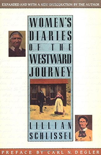 Women's Diaries of the Westward Journey (Studies in the Life of Women) Cover