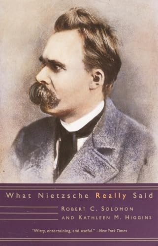 What Nietzsche Really Said Cover