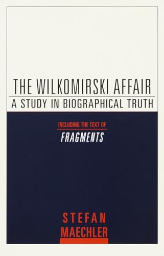 The Wilkomirski affair Cover