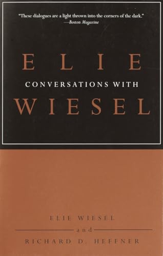 Conversations with Elie Wiesel Cover