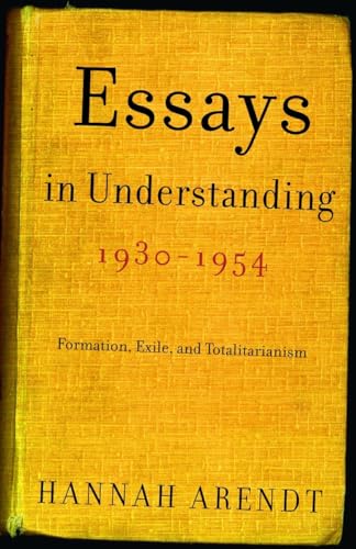 Essays in Understanding, 1930-1954 Cover