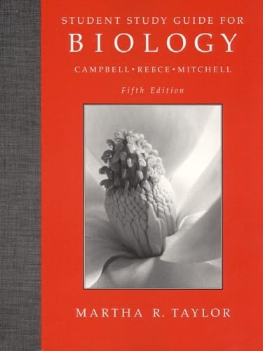 Student study guide for Biology [by] Campbell/Reece/Mitchell Cover