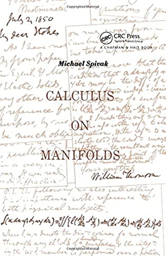 Calculus on manifolds Cover