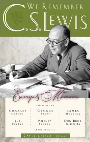 We remember C.S. Lewis Cover