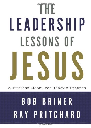 Leadership Lessons of Jesus Cover