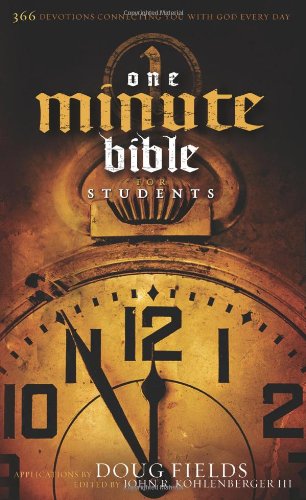 One Minute Bible for Students Cover
