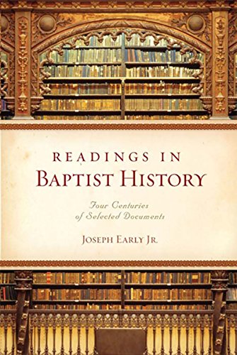 Readings in Baptist History Cover
