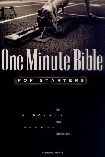 One minute Bible for starters Cover