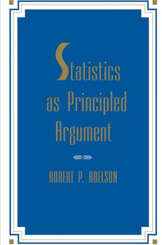 Statistics as principled argument Cover