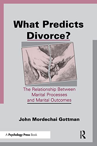 What predicts divorce? Cover
