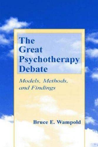 The Great Psychotherapy Debate Cover